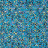 Patchwork Americano Batik Flor Turquesa - Ribes y Casals