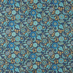 Patchwork Americano Flores Turquesa - Ribes y Casals