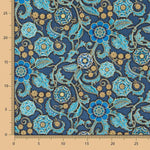 Patchwork Americano Flores Turquesa - Ribes y Casals