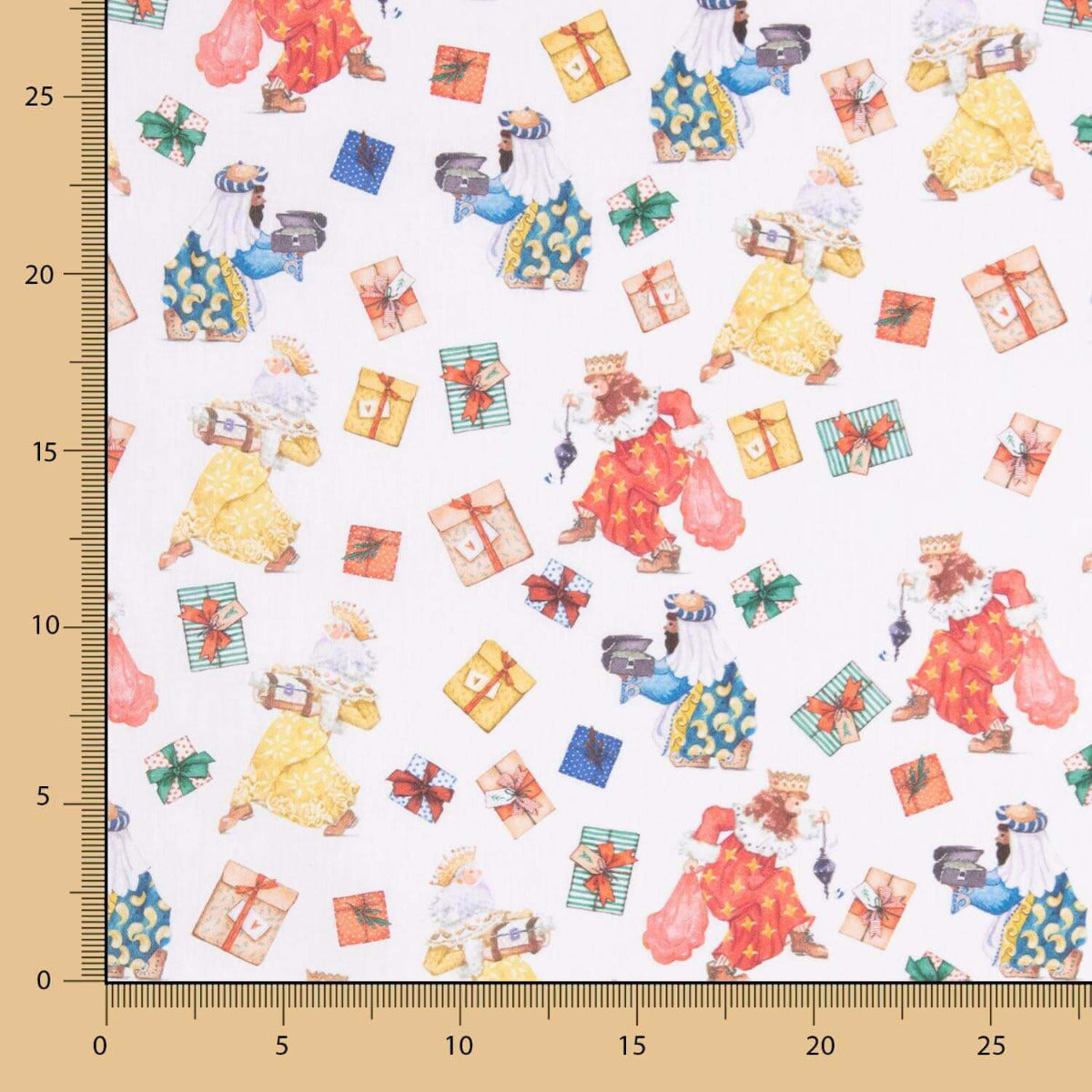 Popeline De Natal Presentes Reis - Ribes y Casals