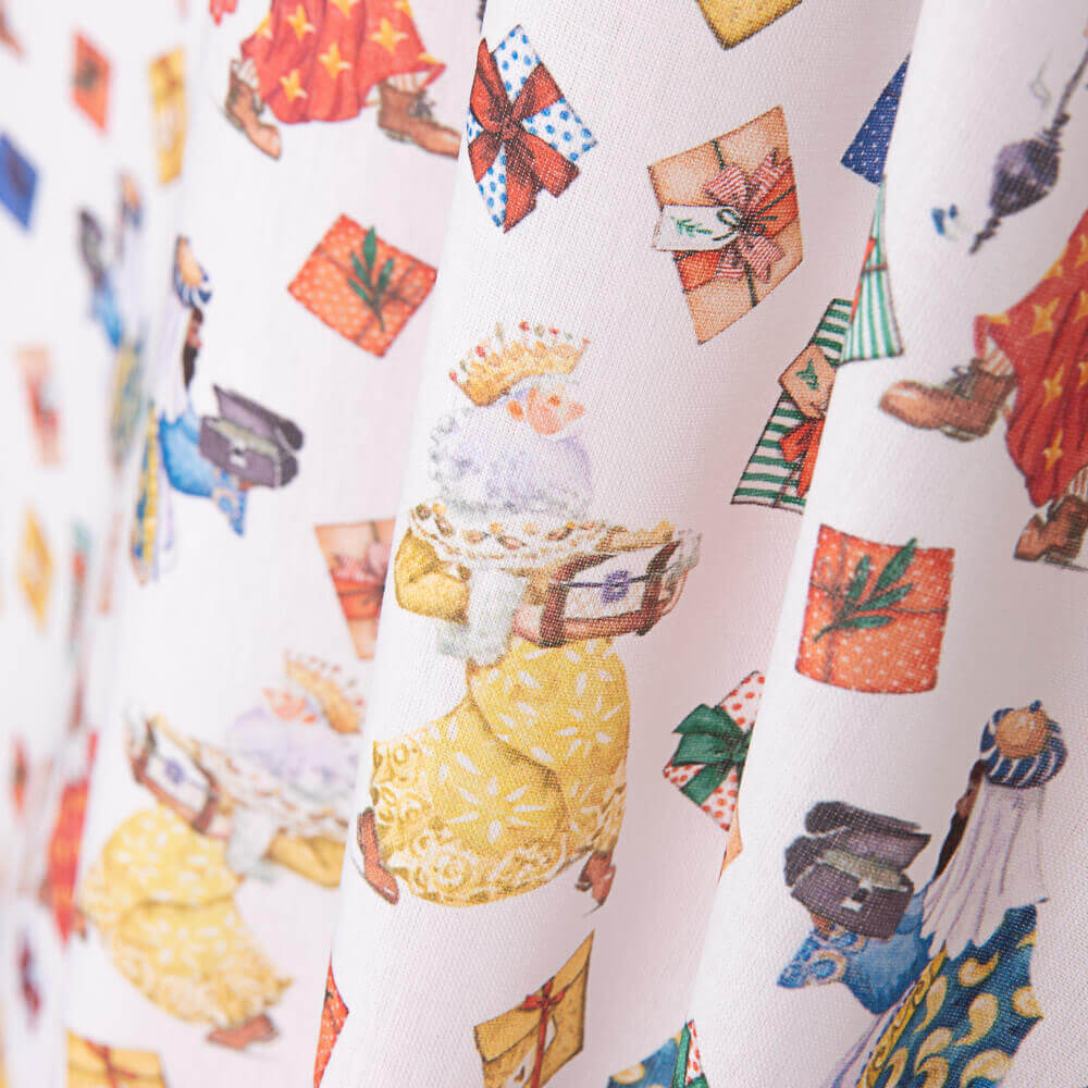 Popeline De Natal Presentes Reis - Ribes y Casals