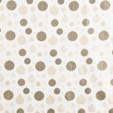 Popeline Bolas Natal Cinza - Ribes y Casals