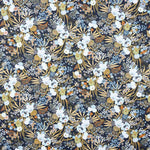 Popeline Xangai Azul Oeko-Tex® - Ribes y Casals