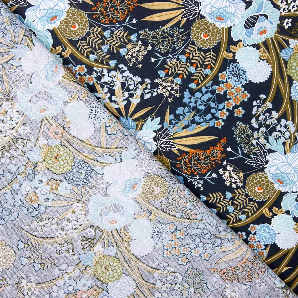 Popeline Xangai Azul Oeko-Tex® - Ribes y Casals