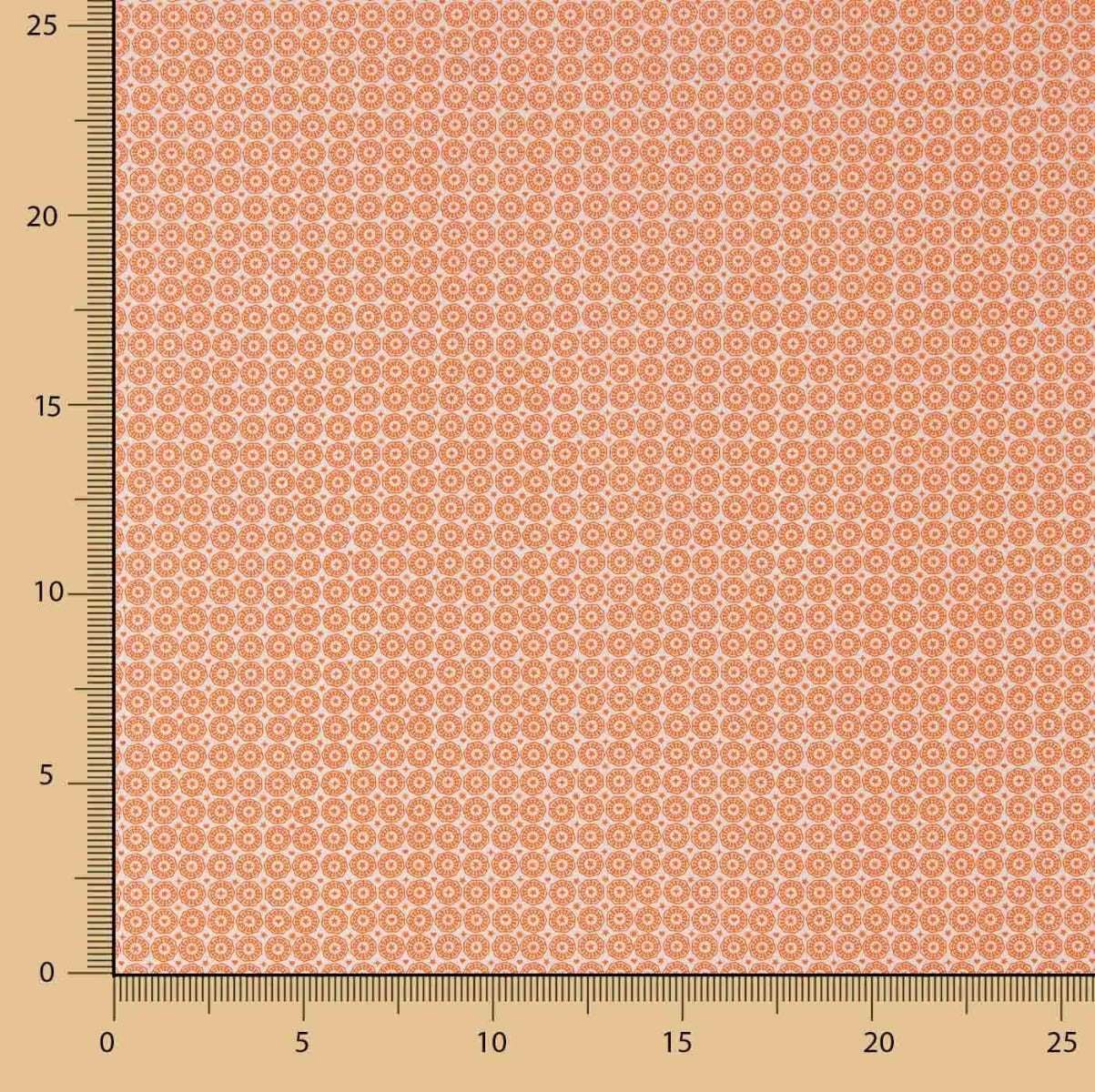 Popeline Camisaria Milão Laranja - Ribes y Casals