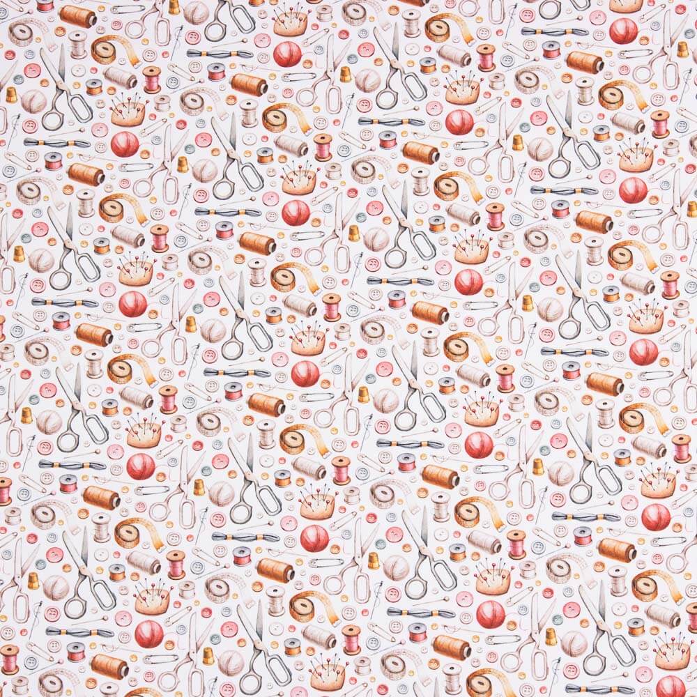 Popeline  Algodão Costura - Ribes y Casals