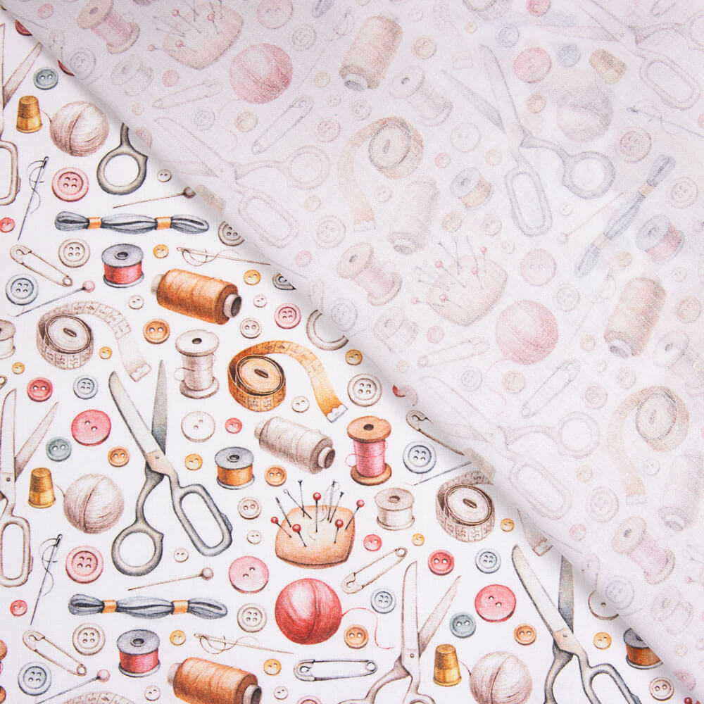 Popeline  Algodão Costura - Ribes y Casals