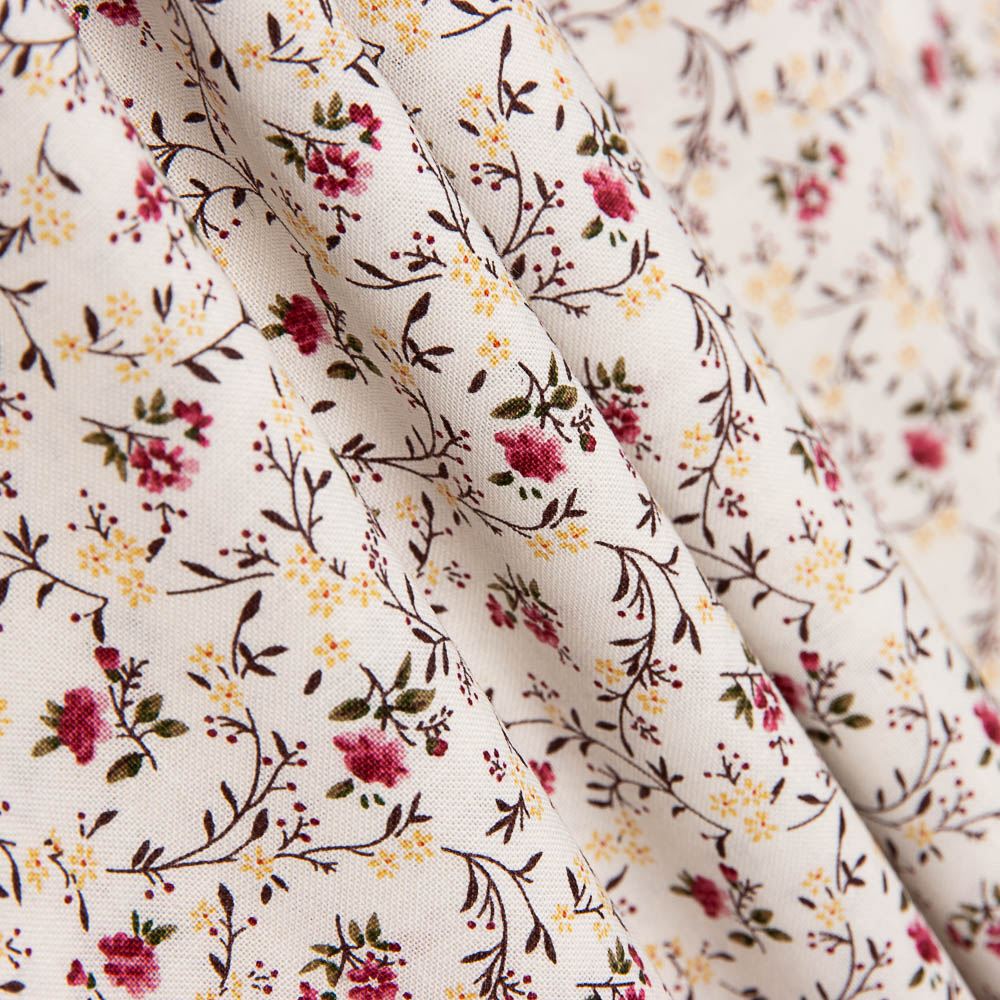 Patchwork Americano Mini Flor Vermelha - Ribes y Casals