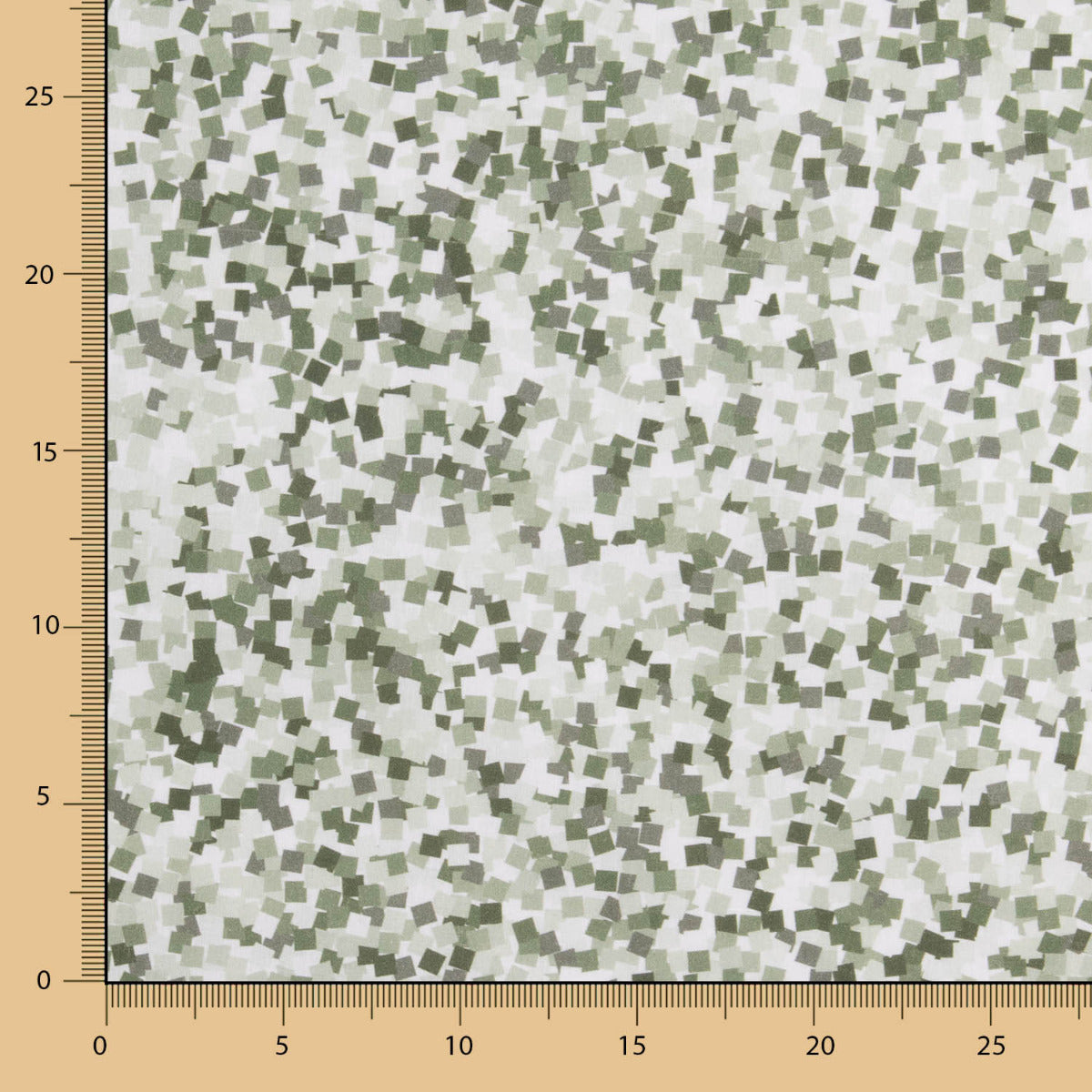 Popeline  Algodão Xadrez Verde - Ribes y Casals