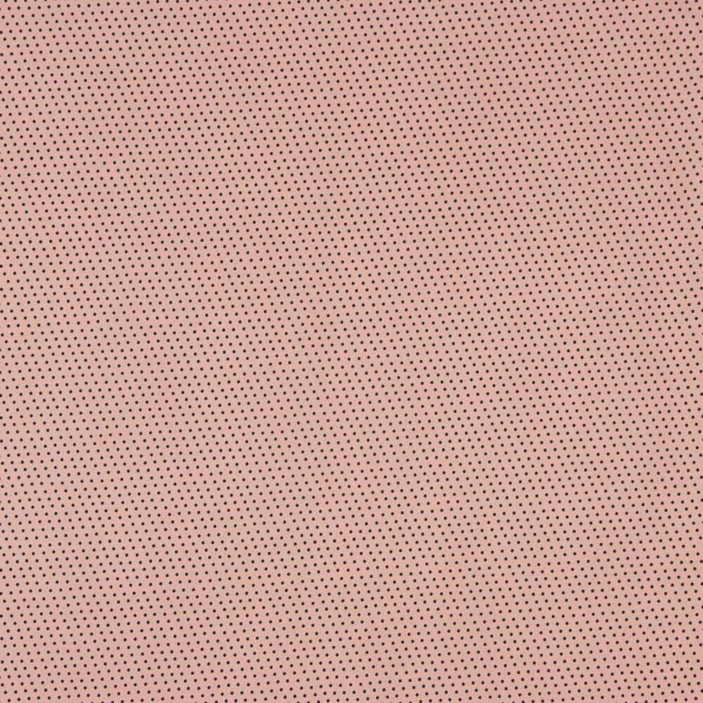 Popeline Estampado Flamenco Bolinhas 1mm Nude - Ribes y Casals
