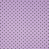Popeline Estampado Flamenco Bolinhas 7mm Violeta - Ribes y Casals
