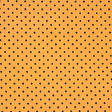 Popeline Estampado Flamenco Bolinhas 7mm Mostarda - Ribes y Casals
