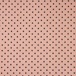Popeline Estampado Flamenco Bolinhas 7mm Nude - Ribes y Casals