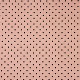 Popeline Estampado Flamenco Bolinhas 7mm Nude - Ribes y Casals