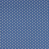 Popeline Flor Xania Azul - Ribes y Casals