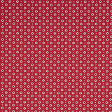 Popeline Flor Xania Vermelho - Ribes y Casals