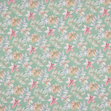 Popeline Algodão Tropical Verde Menta - Ribes y Casals