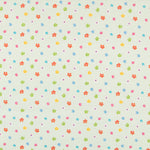 Algodão Popeline Flores Verde Claro - Ribes y Casals