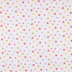 Algodão Popeline Flores Branca - Ribes y Casals