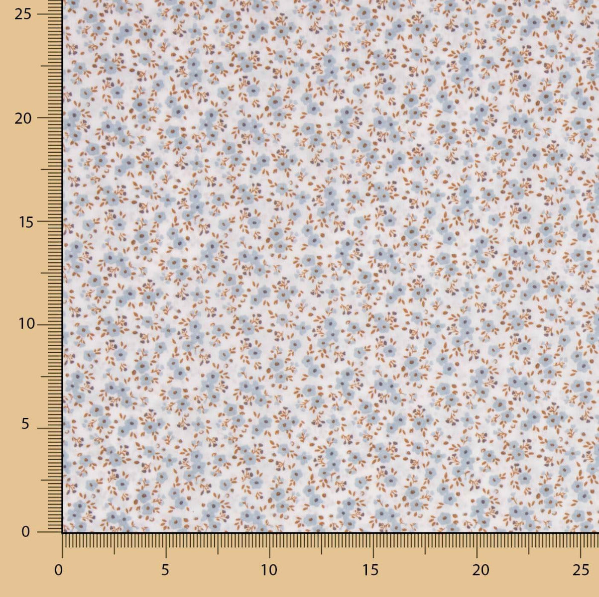 Popeline Flores Angy - Ribes y Casals