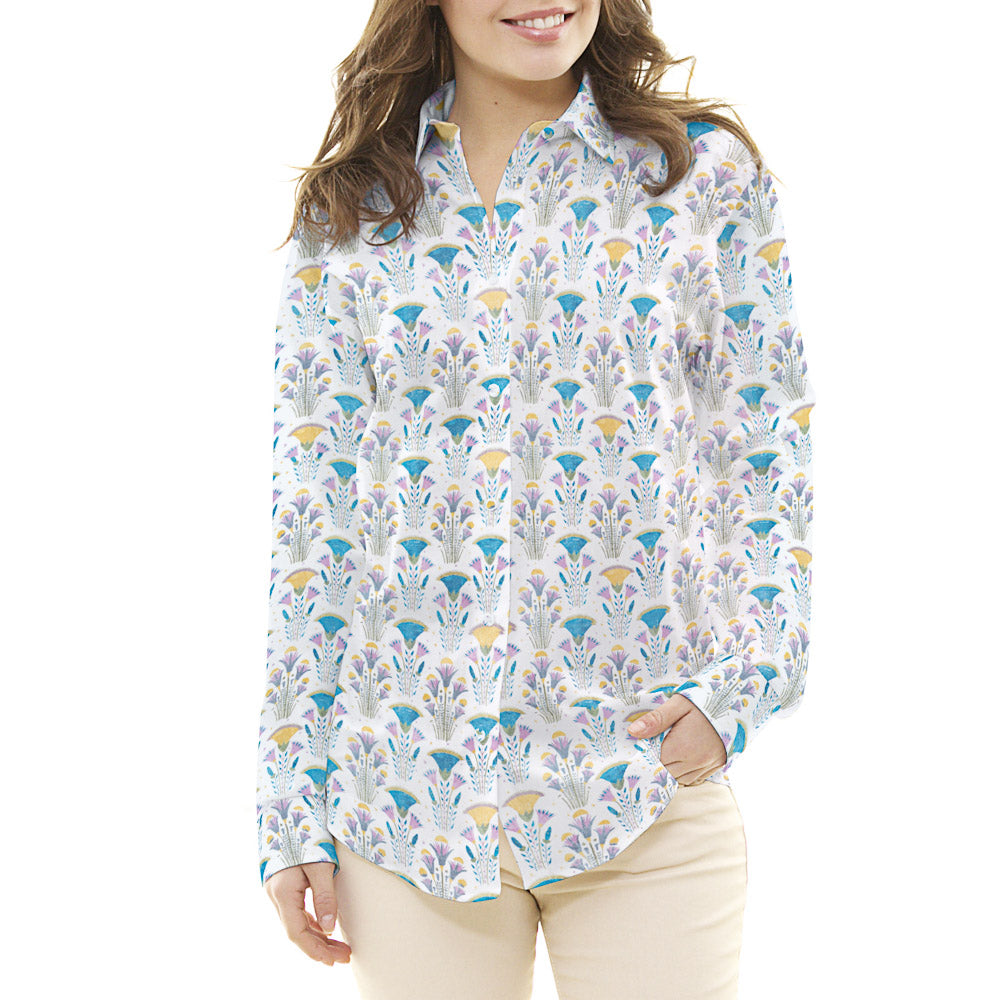 Popeline Algodão Floricultura - Ribes y Casals