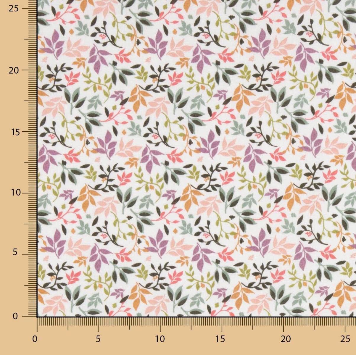 Popeline Flores Cristina - Ribes y Casals