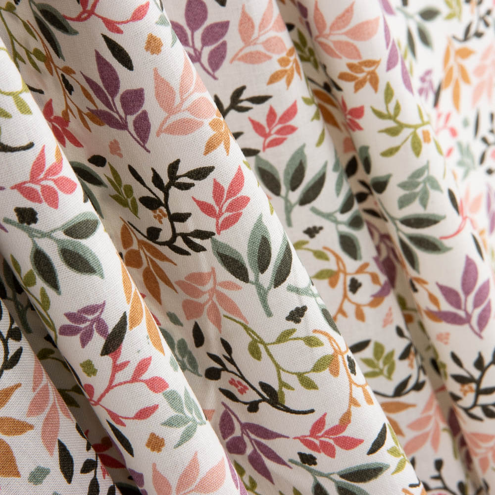 Popeline Flores Cristina - Ribes y Casals