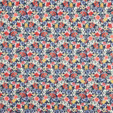 Popeline Flores Jardim Azul - Ribes y Casals