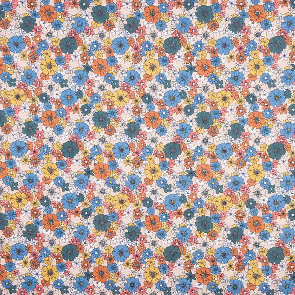 Popeline Flores Sofia - Ribes y Casals