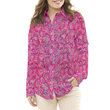 Patchwork Americano Batik Cashmere Fúcsia - Ribes y Casals