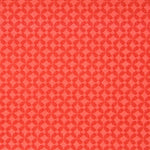 Algodão Popeline Geométrico Laranja - Ribes y Casals