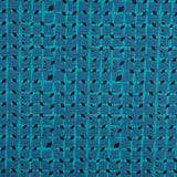 Popeline  Algodão Geo Azul Canard - Ribes y Casals
