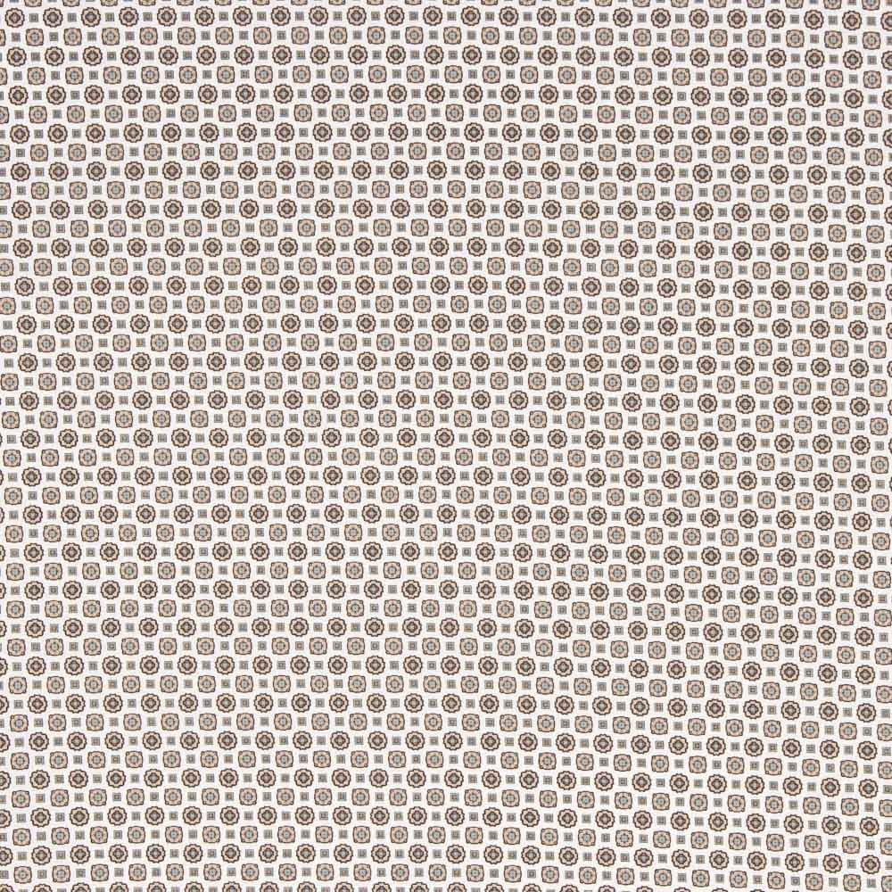 Popeline Flor Kubo Bege - Ribes y Casals