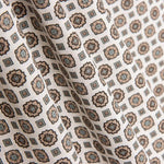 Popeline Flor Kubo Bege - Ribes y Casals