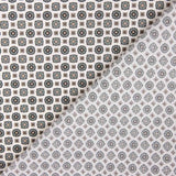 Popeline Flor Kubo Esverdeado - Ribes y Casals