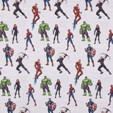 Popeline Licença Os Vingadores Cinza - Ribes y Casals