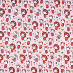 Popeline Licença Hello Kitty Fucsia - Ribes y Casals