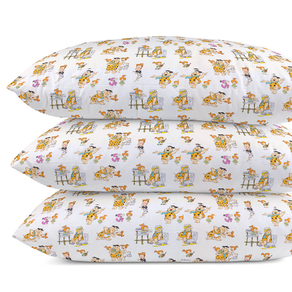 Popeline  Algodão Flinstones - Ribes y Casals