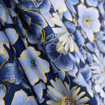 Patchwork Americano Maxi Flor Azul - Ribes y Casals