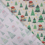 Popeline De Natal Cagatió Verde - Ribes y Casals