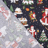 Popelín Navidad Papa Noel Marino - Ribes y Casals