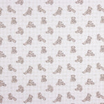 Popeline  Algodão Urso De Pelúcia Xadrez Bolinhas - Ribes y Casals