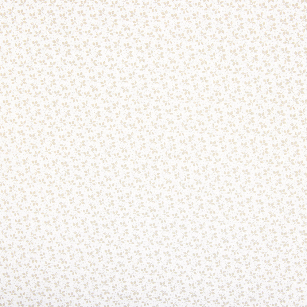 Patchwork Branco Folhinhas - Ribes y Casals