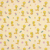 Popeline  Algodão Piu-Piu Amarelo - Ribes y Casals