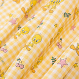 Popeline  Algodão Piu-Piu Amarelo - Ribes y Casals