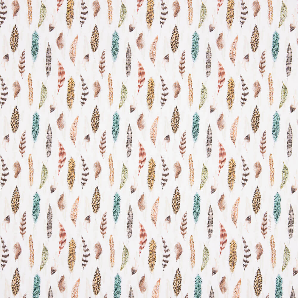 Popeline Algodão Penas - Ribes y Casals