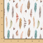 Popeline Algodão Penas - Ribes y Casals