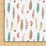 Popeline Algodão Penas - Ribes y Casals