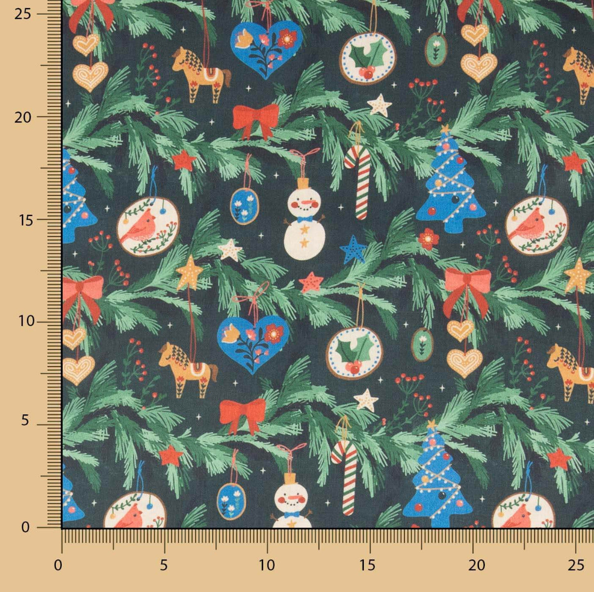 Popeline Christmas Classic - Ribes y Casals