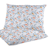 Popeline Algodão Peixe Koi Branco - Ribes y Casals